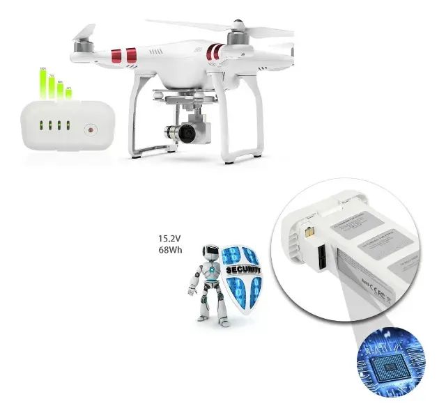 Bateria Drone Dji Phantom 3 4980mah 15.2v Pha-3 - Foto 4