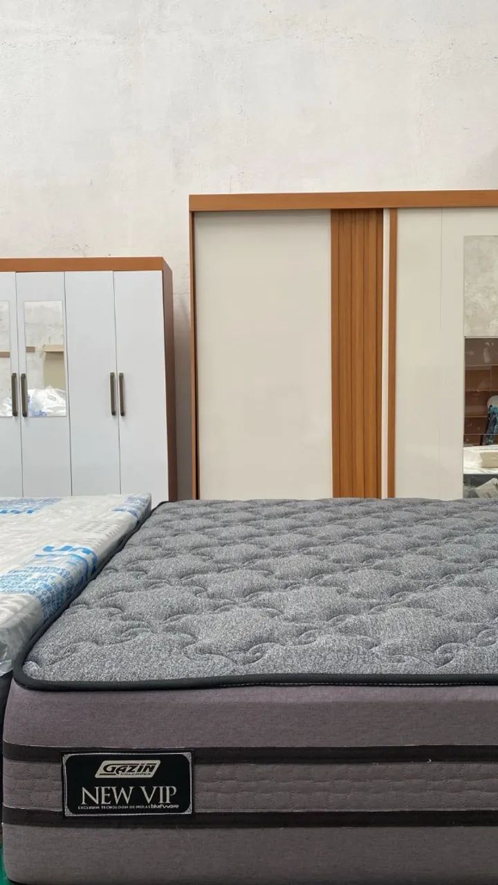 Cama Queen Gazin New Vip 158x198cm  - Foto 2