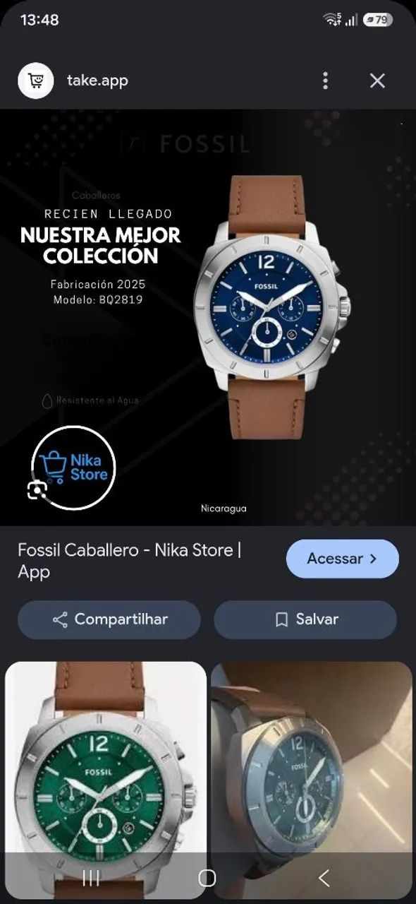 Relógio fóssil 