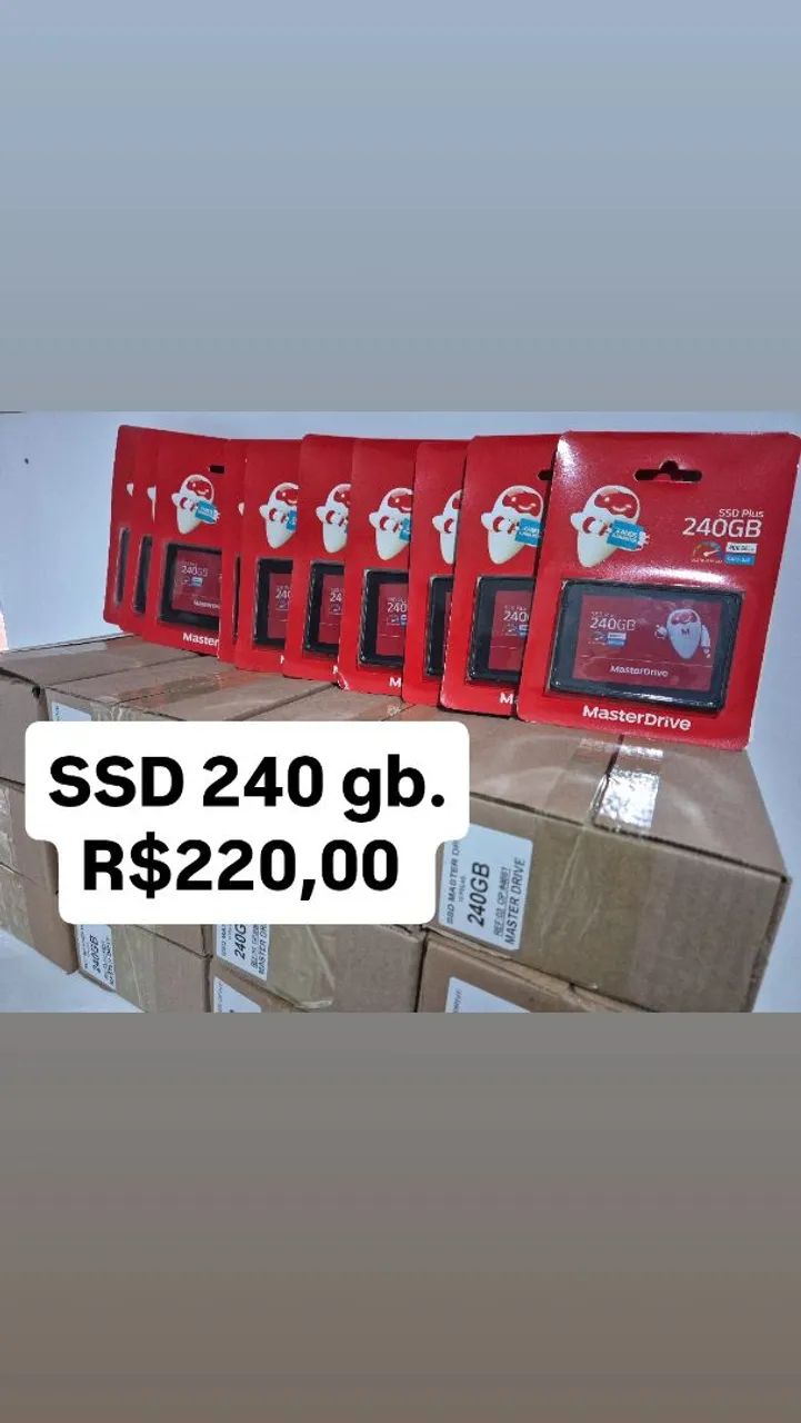 SSD SATA  240 GB. Promoção 