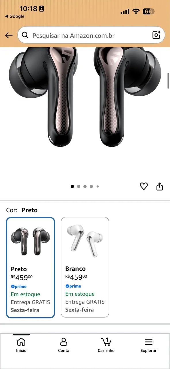 FONE BLUETOOTH AIR 5 PRO+ - Foto 5