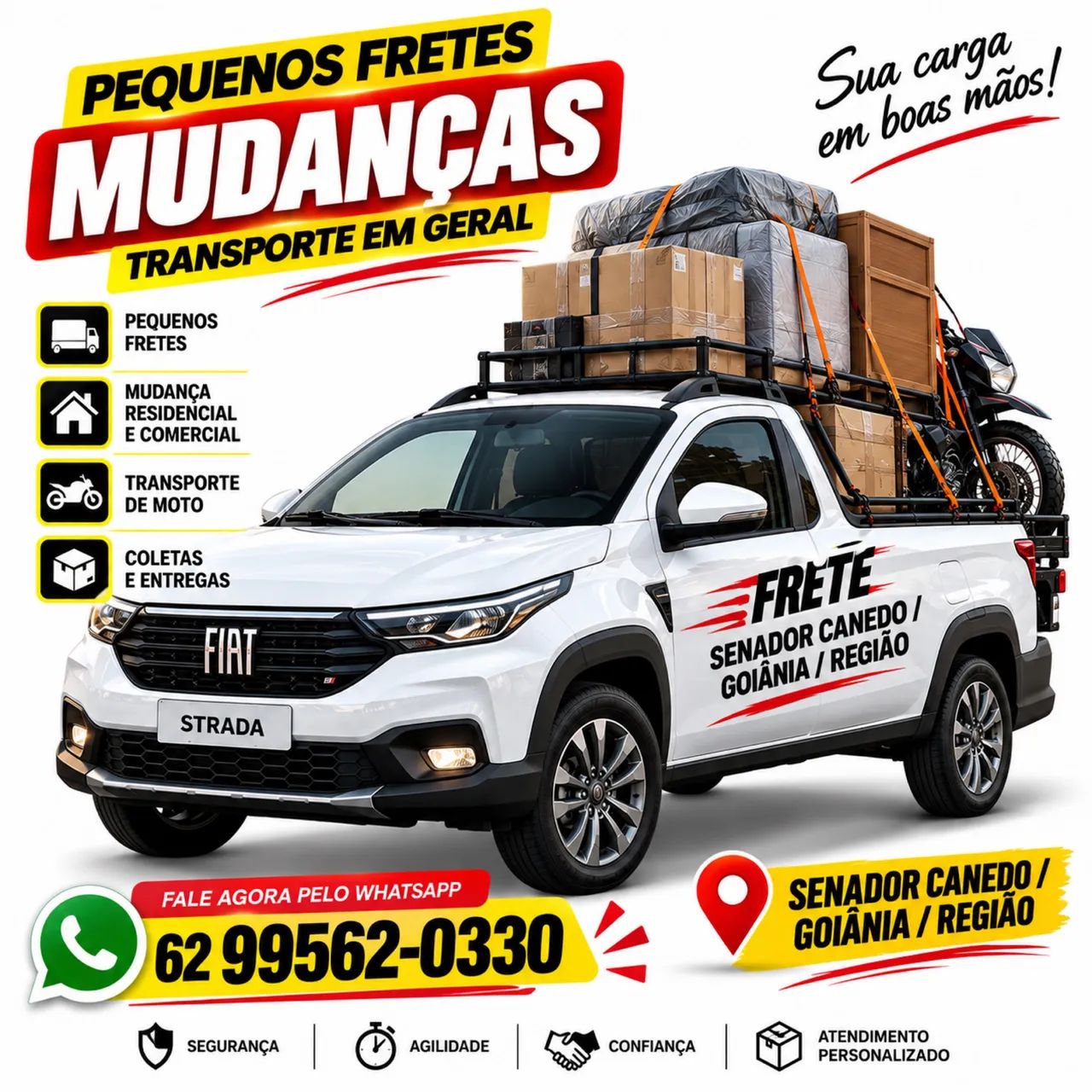 Frete senador Canedo / região  - Foto 3