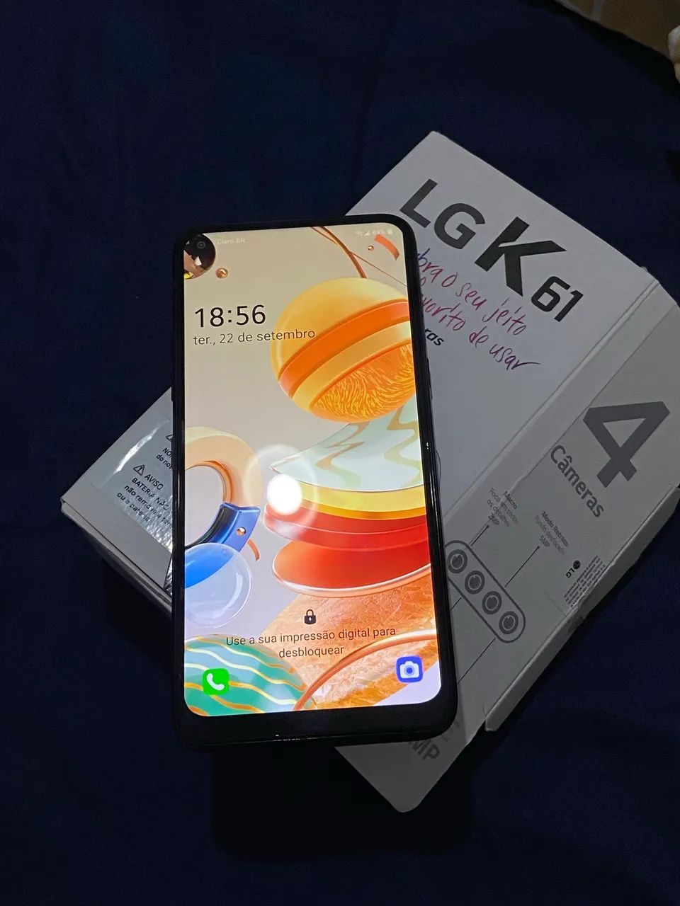  LG K61 em bom estado  - Foto 5