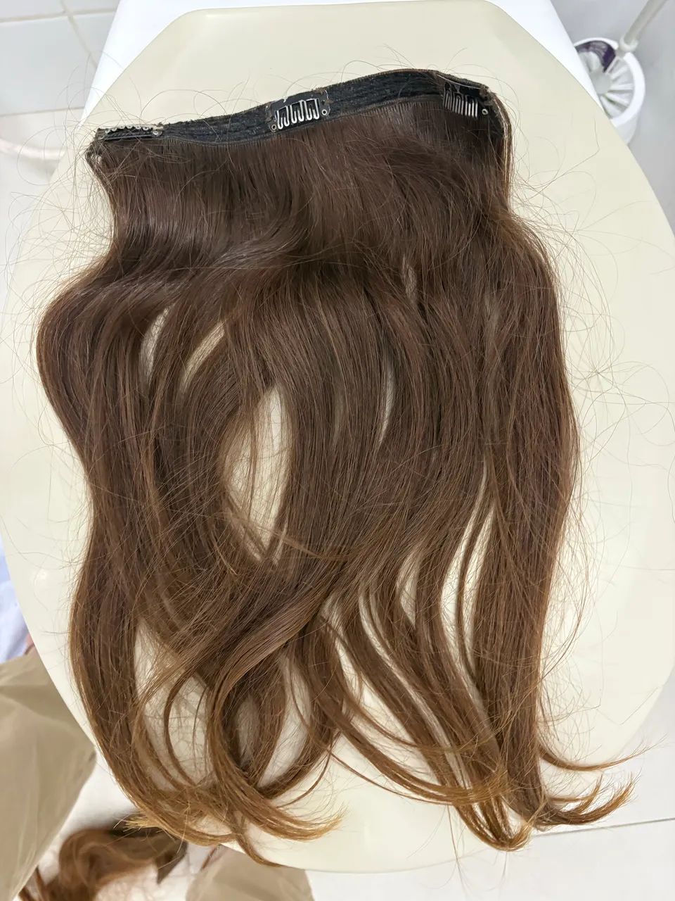 Mega hair 0,34cm humano, pronto - Foto 2