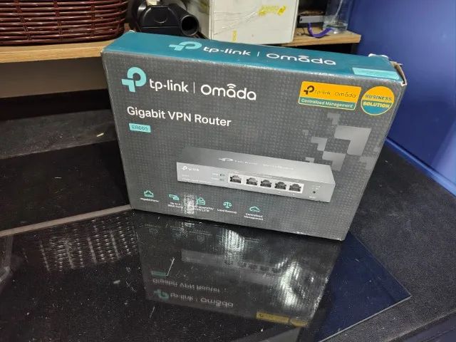 ROTEADOR LOAD BALANCE TP-LINK OMADA GIGABIT - ER 605 - Foto 4