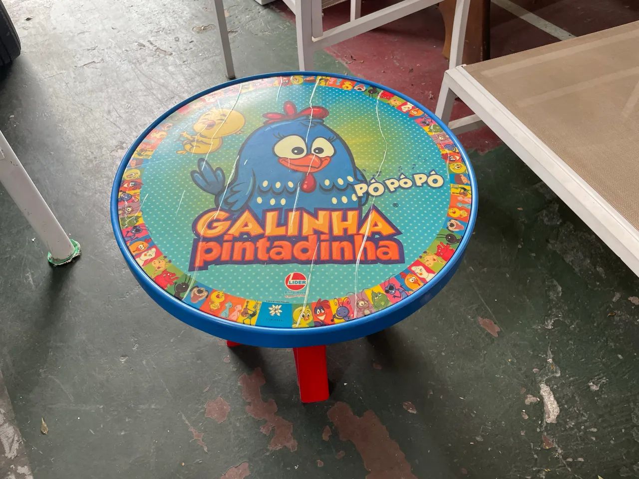 Mesa Infantil Líder Galinha Pintadinha 