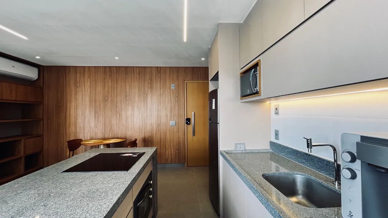 Apartamento Mobiliado 41m² no Setor Oeste | 1 Quarto - Foto 3