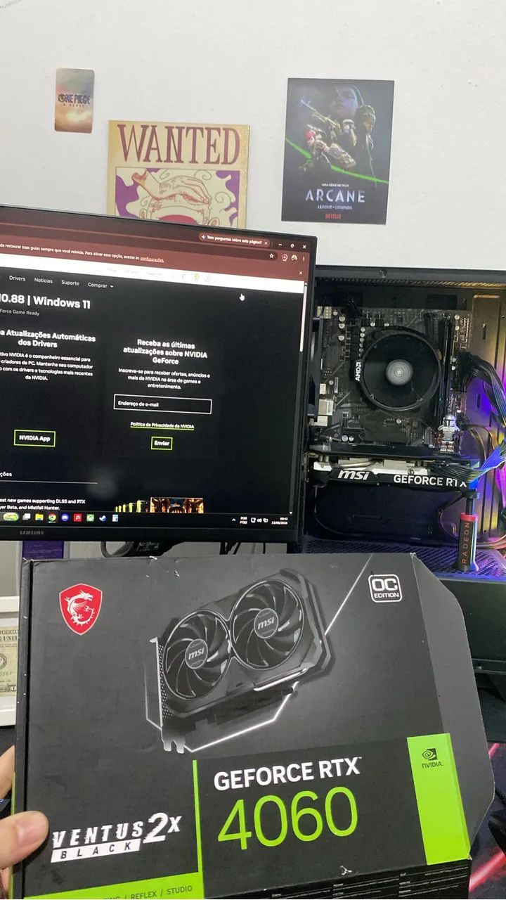 MSI RTX 4060 8gb - Foto 2