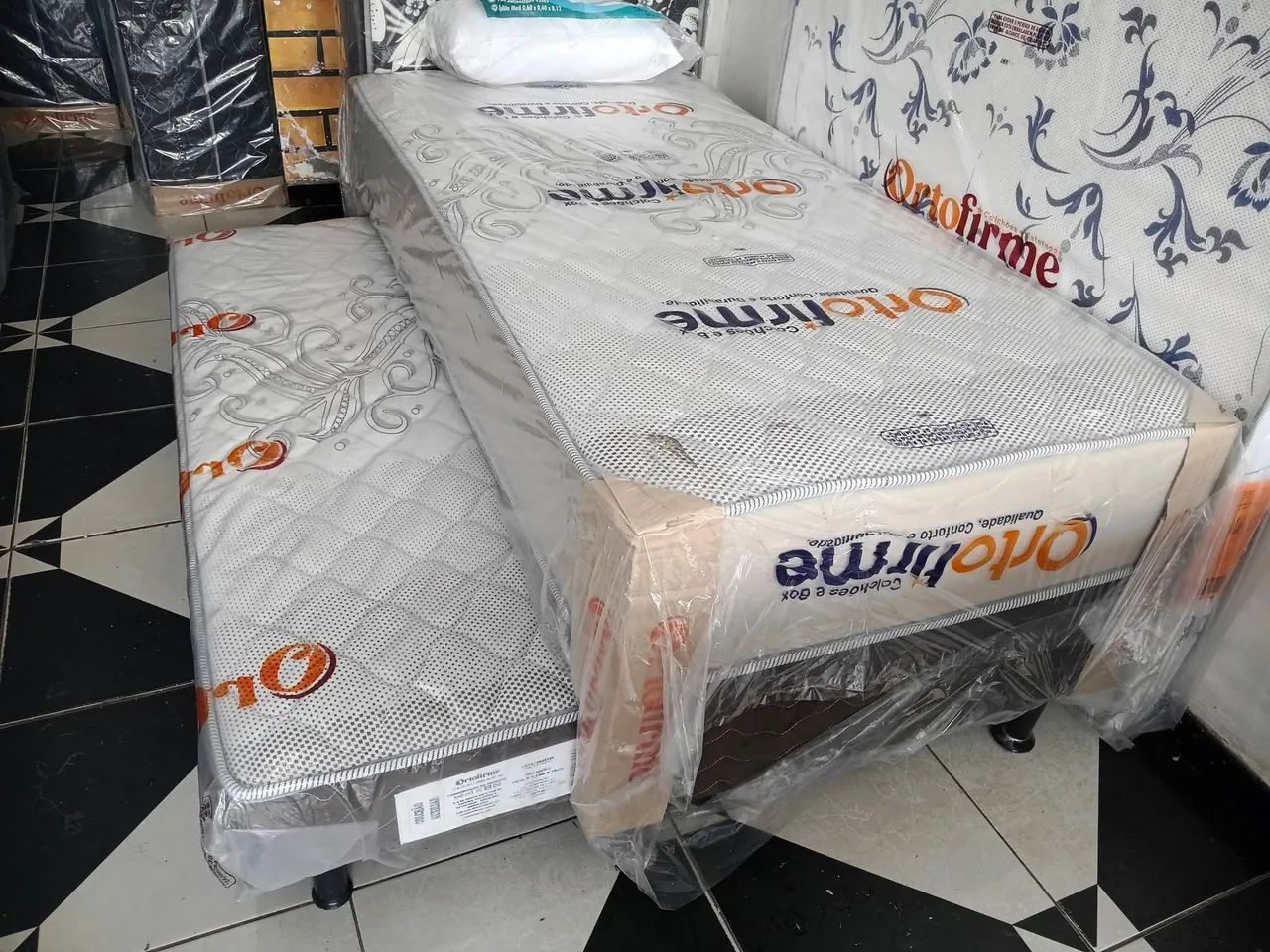 PROMOÇÃO/ BICAMA SOLTEIRO MOLAS ENSACADAS EMCIMA E EM BAIXO - Foto 3