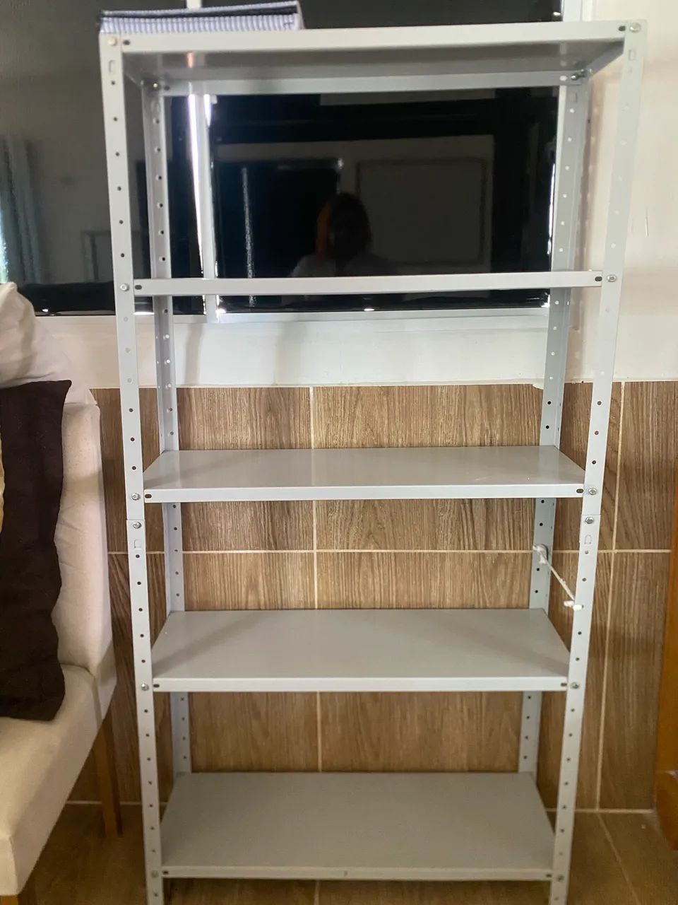 Estante de ferro semi nova  - Foto 2