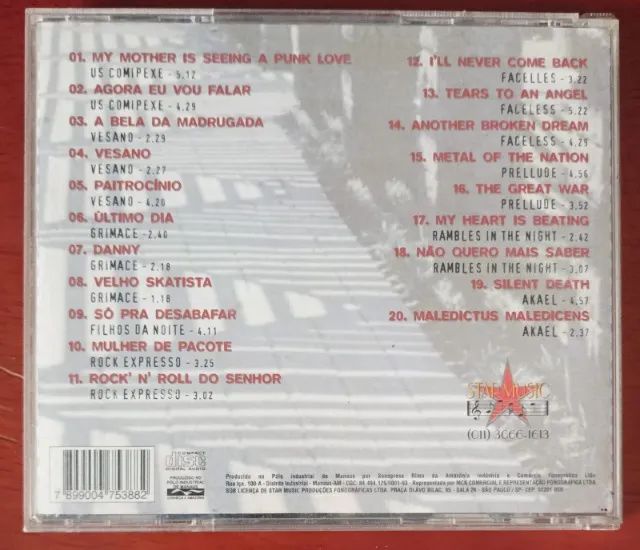 CD - Underground Ten - Rock Collection - 2002 - Foto 2