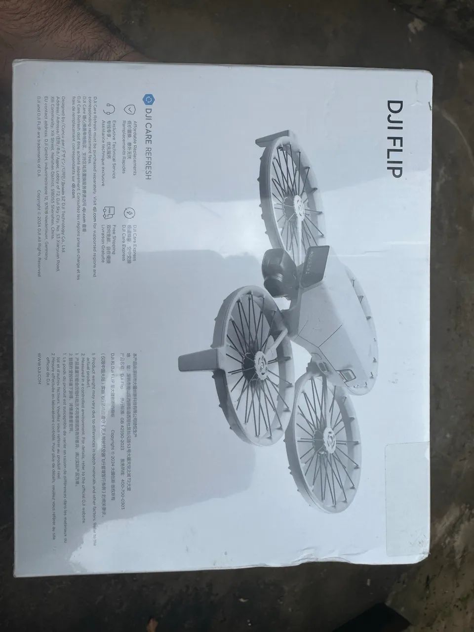Vendo drone DJI flip novo na caixa