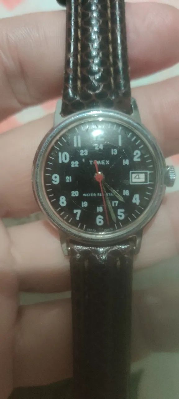 Timex a corda funcionando normalmente  - Foto 4