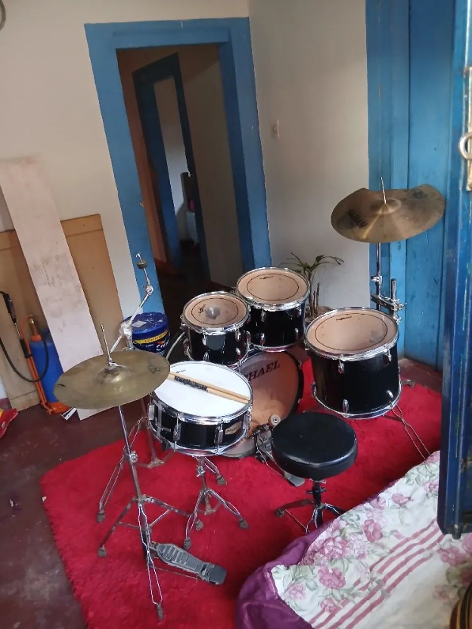 Bateria acústico Michael  - Foto 3