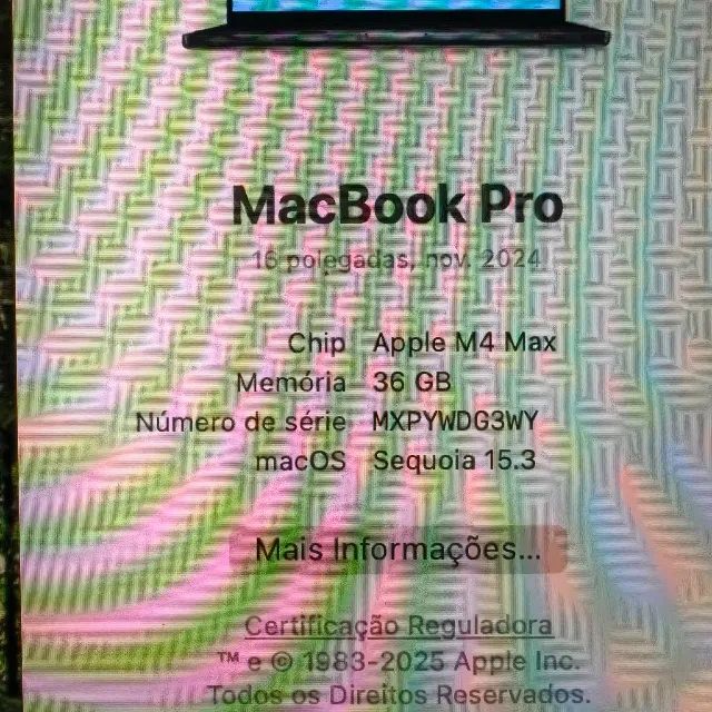 MACBOOK PRO 16 M4 MAX - 36GB/1TB - SPACE BLACK - 5 CICLOS GASTOS - Foto 3