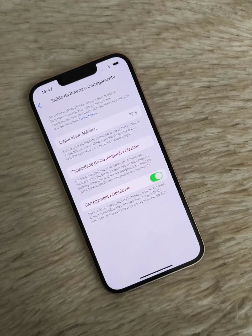 IPHONE 13 128 GB BRANCO OPORTUNIDADE ! - Foto 4