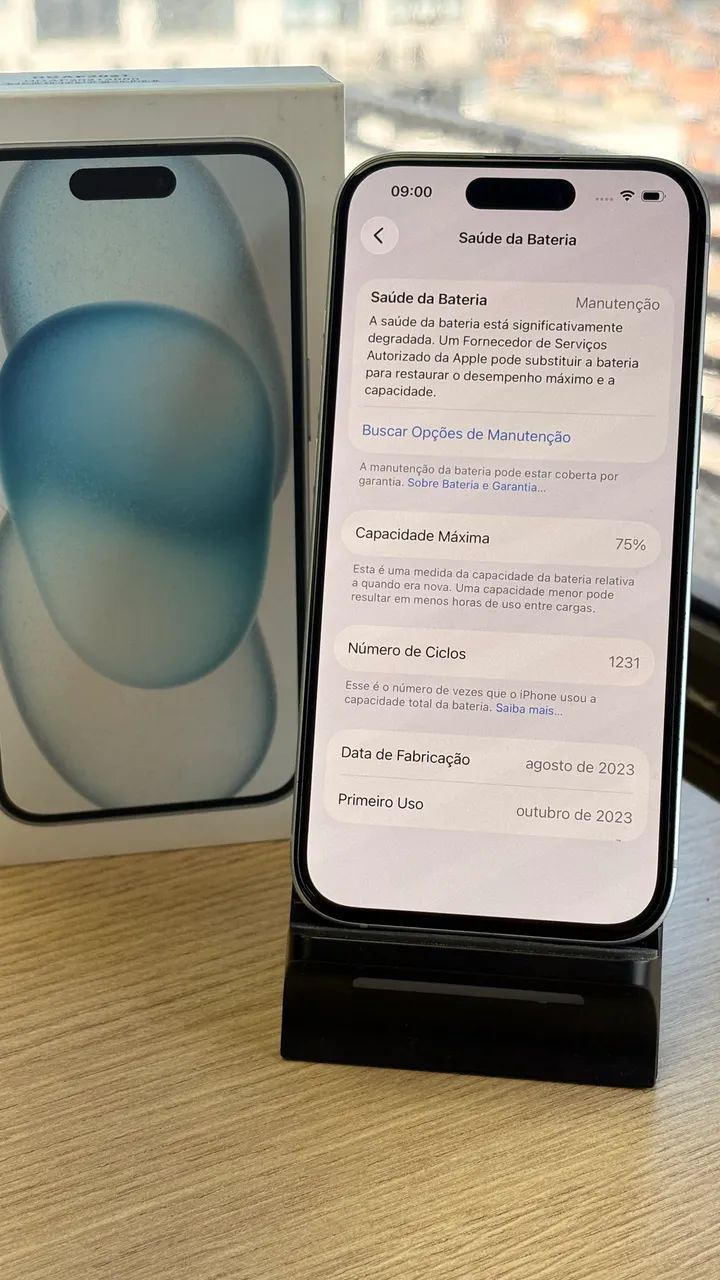 iPhone 15 128gb azul - Foto 3