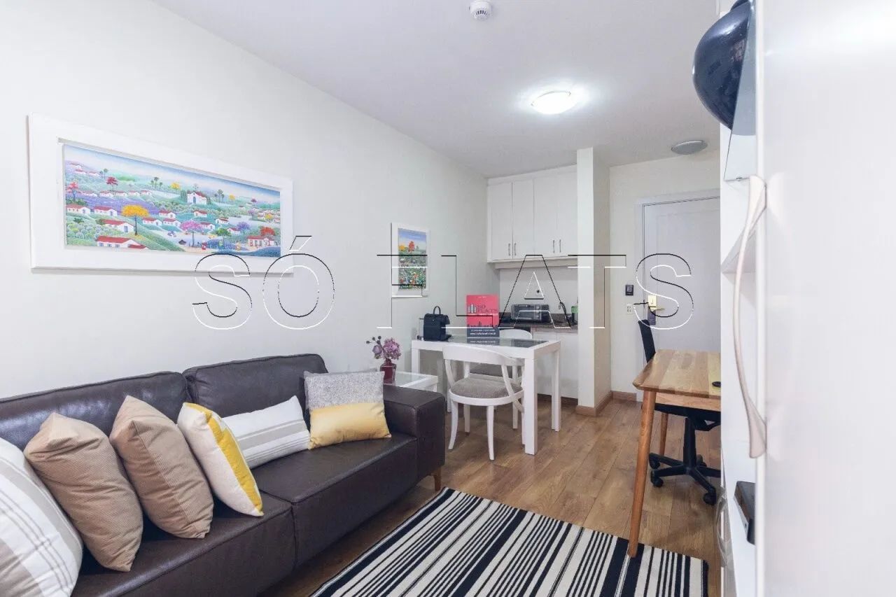 Flat moderno e lindo disponível com fácil acesso a Moema, Vila Olímpia e Pinheiros - Foto 3