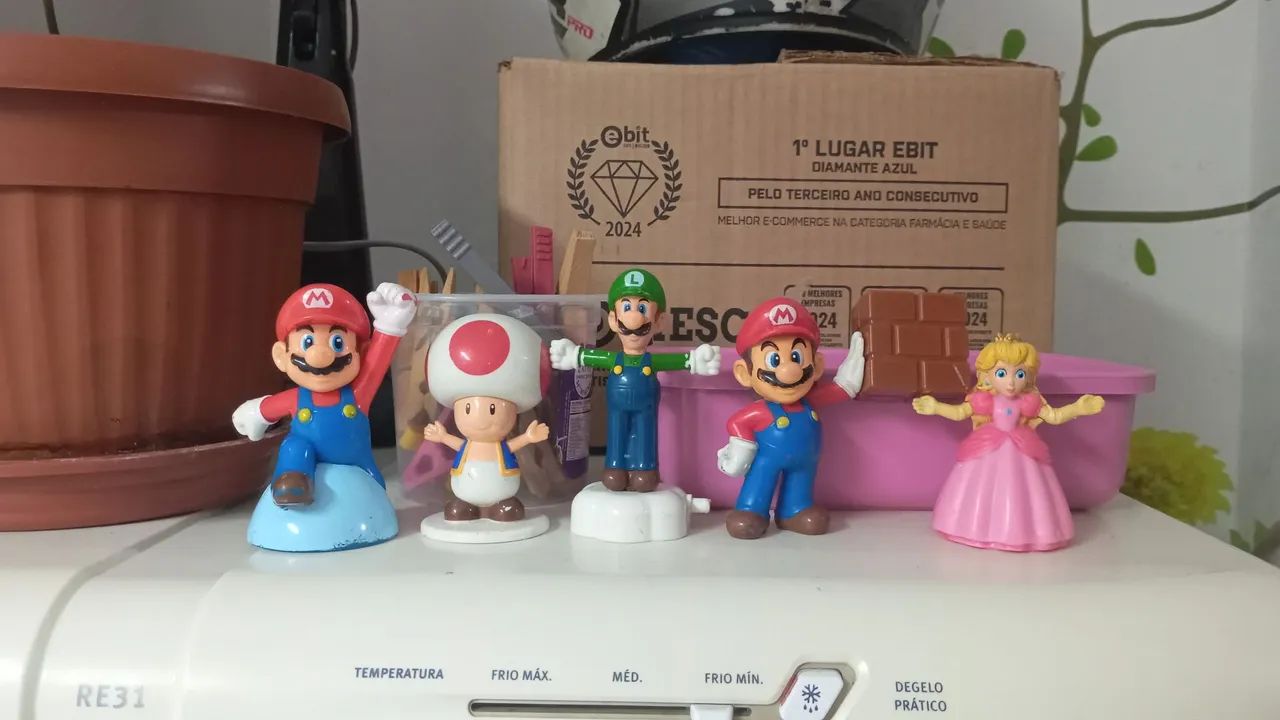 Miniaturas Nintendo Pokémon Super Mario Batman - Foto 5