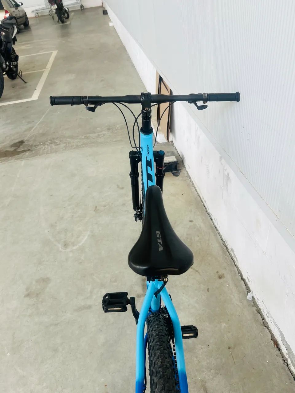 Bicicleta GTI com Marchas e Freio a Disco - Usada - R$ 850  - Foto 4