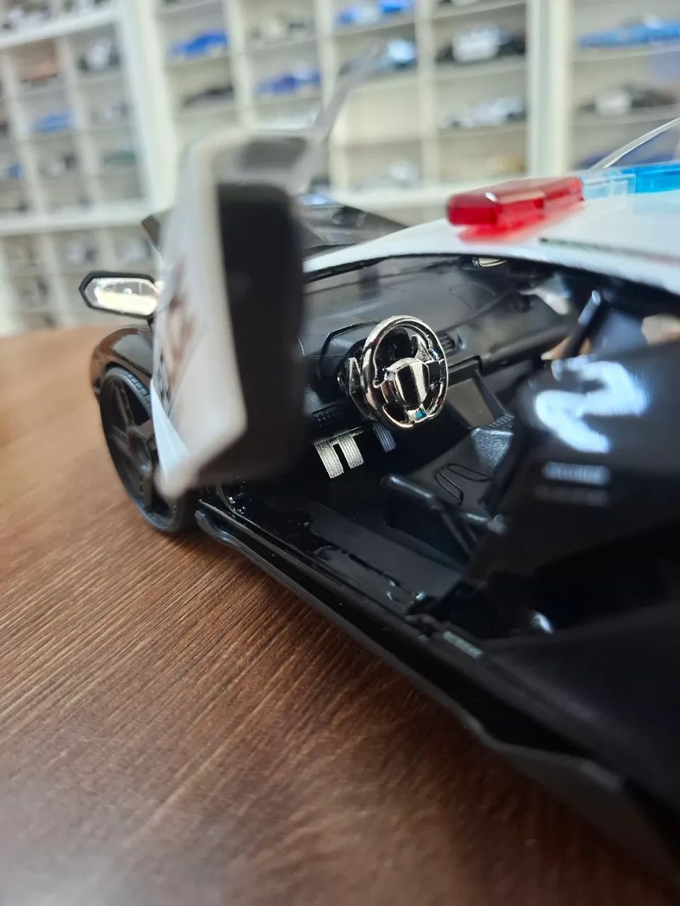 Miniatura Police Jada 1/24 Hyper-Spec Lamborghini Centenario - Foto 5
