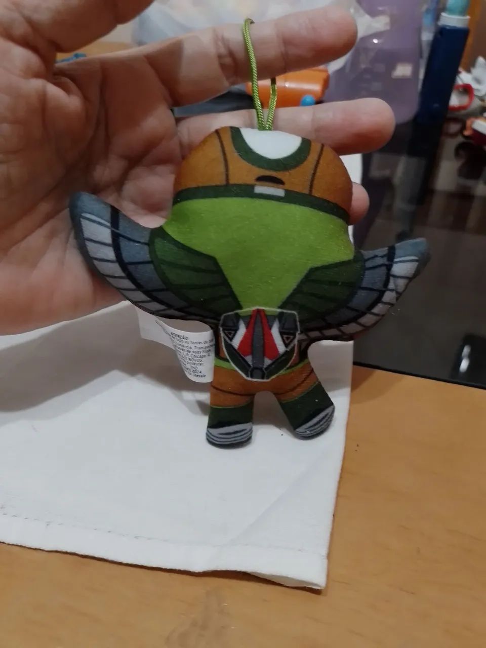 Chaveiro pelúcia da Marvel Capitão America Mcdonalds - Foto 3