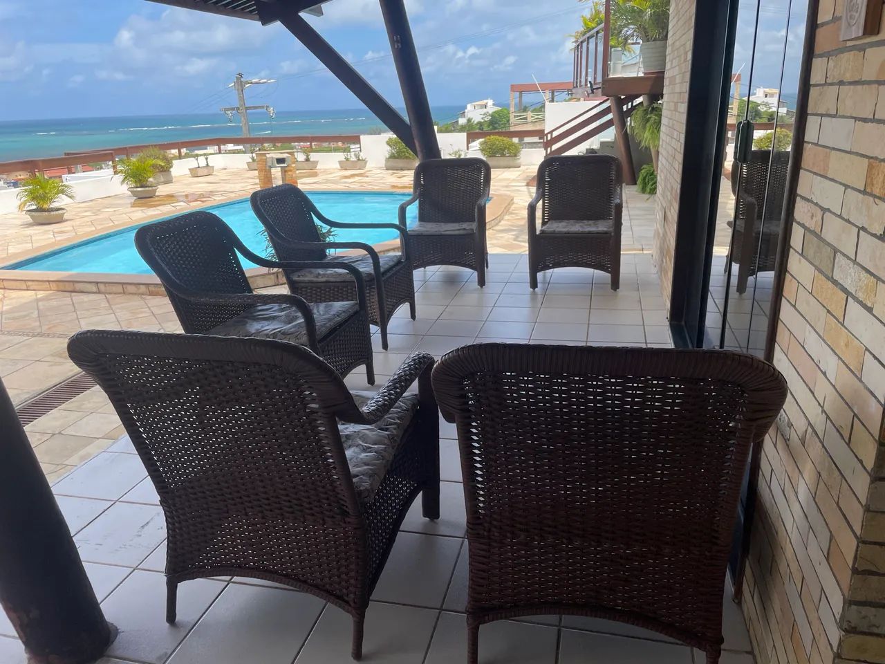 Cadeiras para área externa 