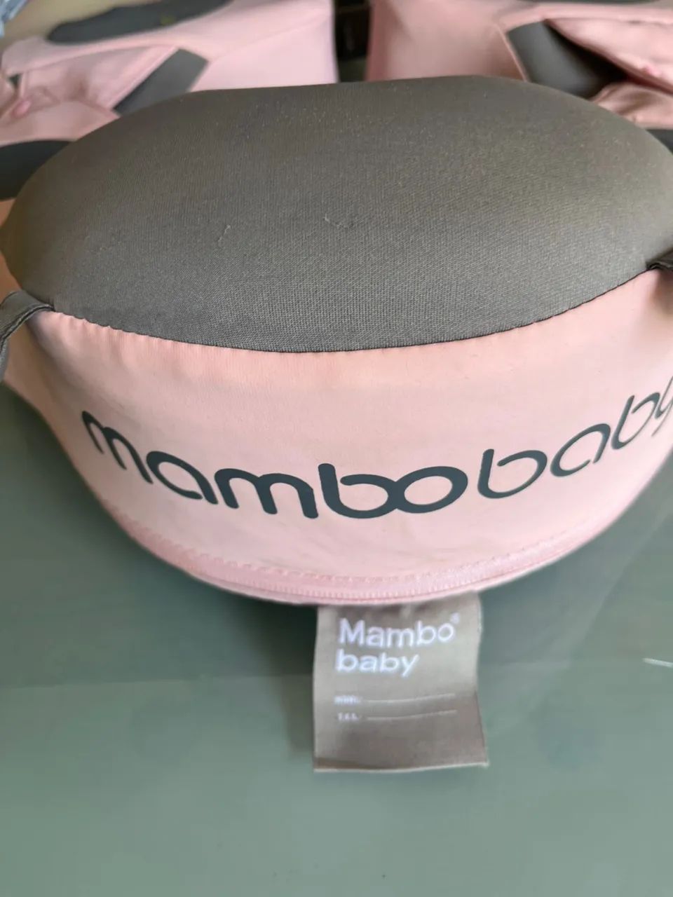 Boia com Cobertura UV MamboBaby Rosa - Pouquíssimo Uso! - Foto 4