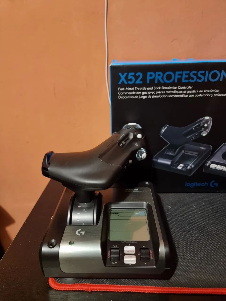 Joystick Logitech X52 H.O.T.A.S - Foto 3