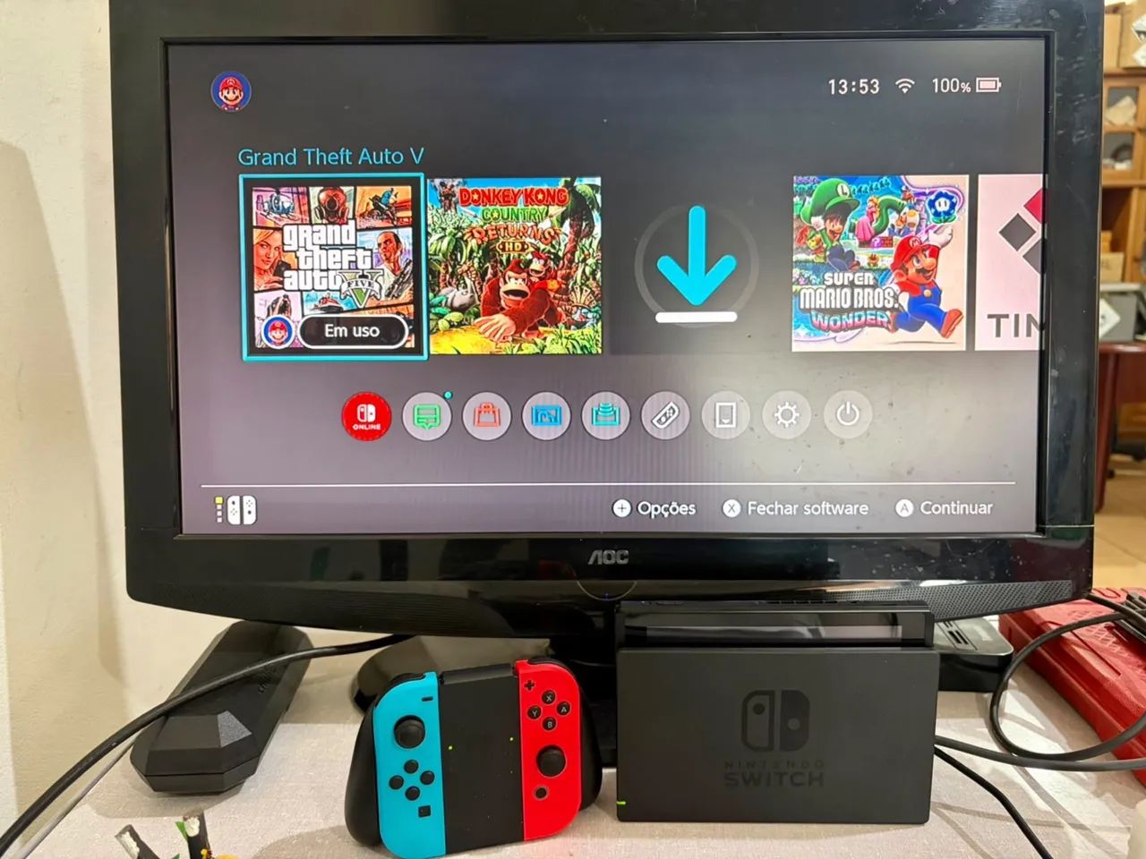 Nintendo switch v2 desbloqueado  - Foto 2
