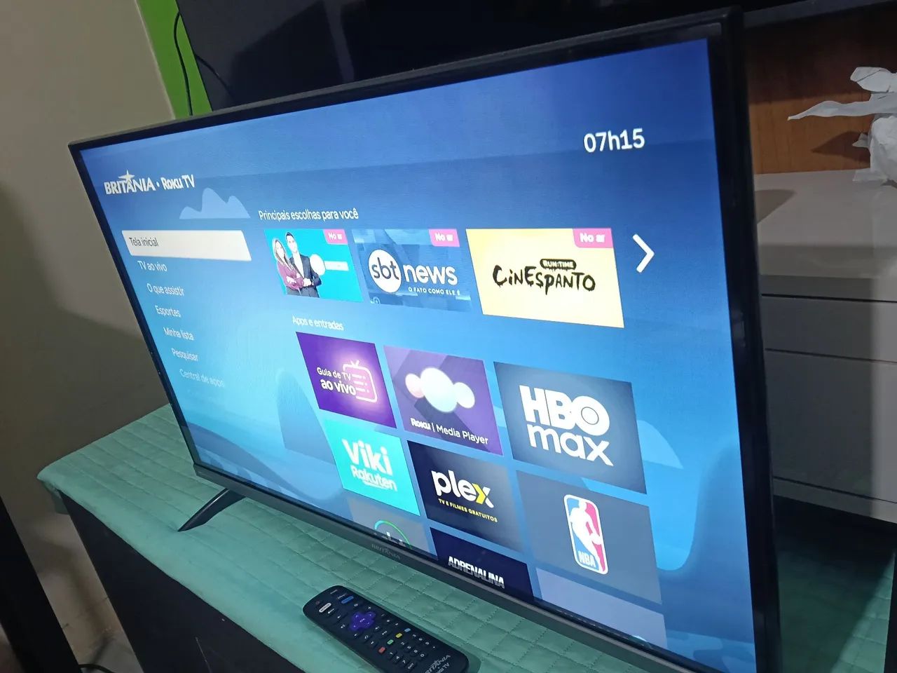 Tv 32 Britânia smartv Roku  - Foto 3