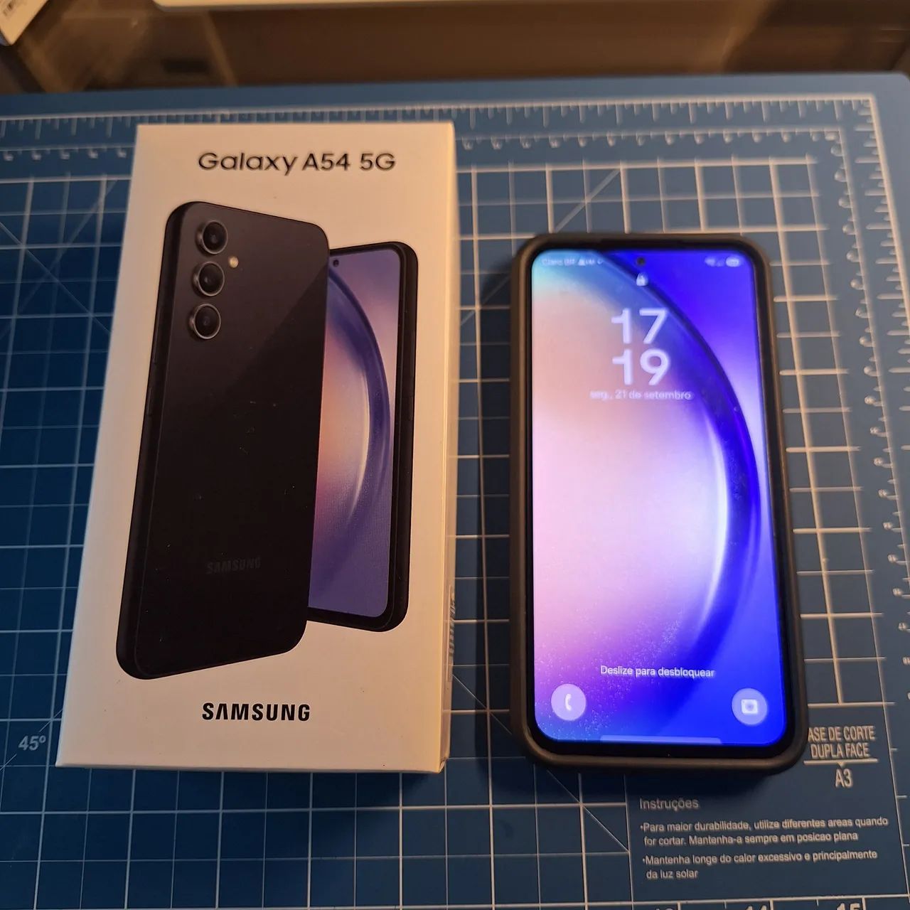 Smartphone Samsung Galaxy A54 5G 8GB / 256GB, Preto - Celulares e