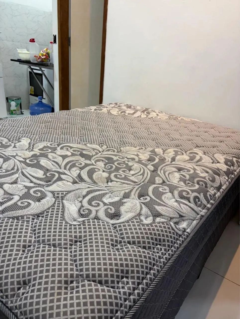 vendo cama casal ecoflex seminova