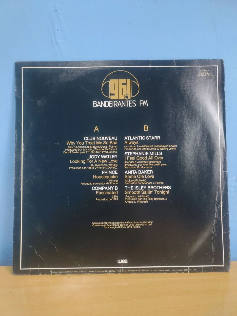 Disco Vinil Bandeirantes FM 96,5 - Foto 2