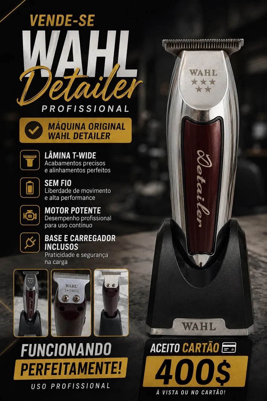 Máquina de acabamento Whal Detailer