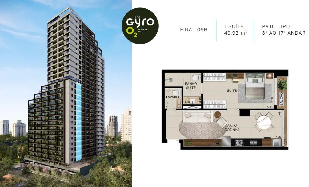 Opus Gyro O2 - Reserva Ybiti - Foto 2