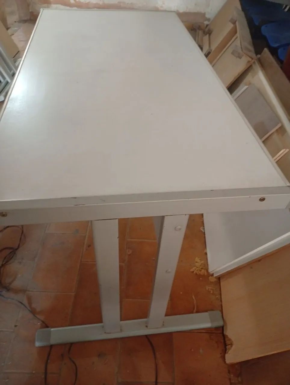 Mesa de Escritório pé de ferro - Foto 3