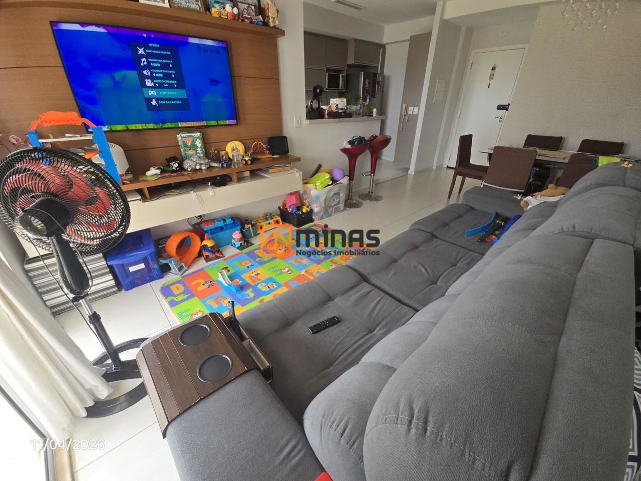 Apartamento com 3 quartos e sacada próximo ao Parque das Águas - Foto 2