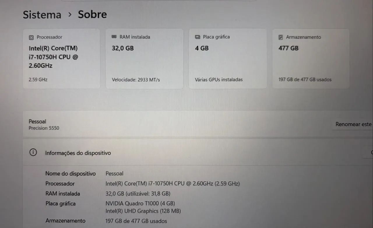 Notebook Dell Inspirion 5550 - Foto 5