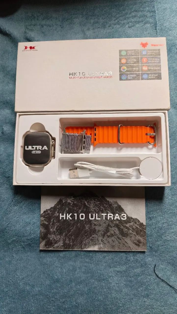 Smartwatch HK 10 Ultra 3 Novinho. - Foto 2