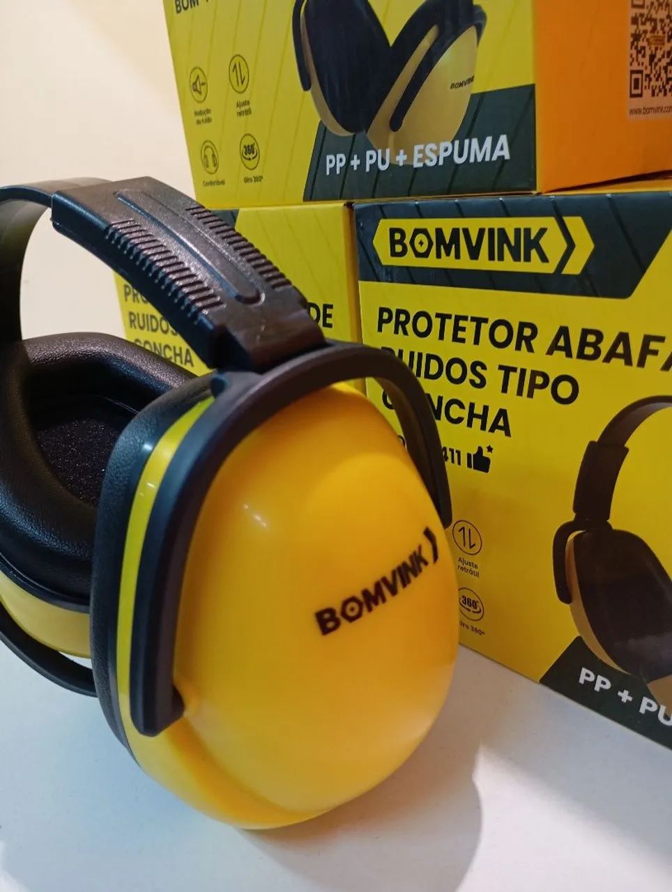 Protetor Abafador de Ruídos Bomvink BOM-7411 - Foto 3