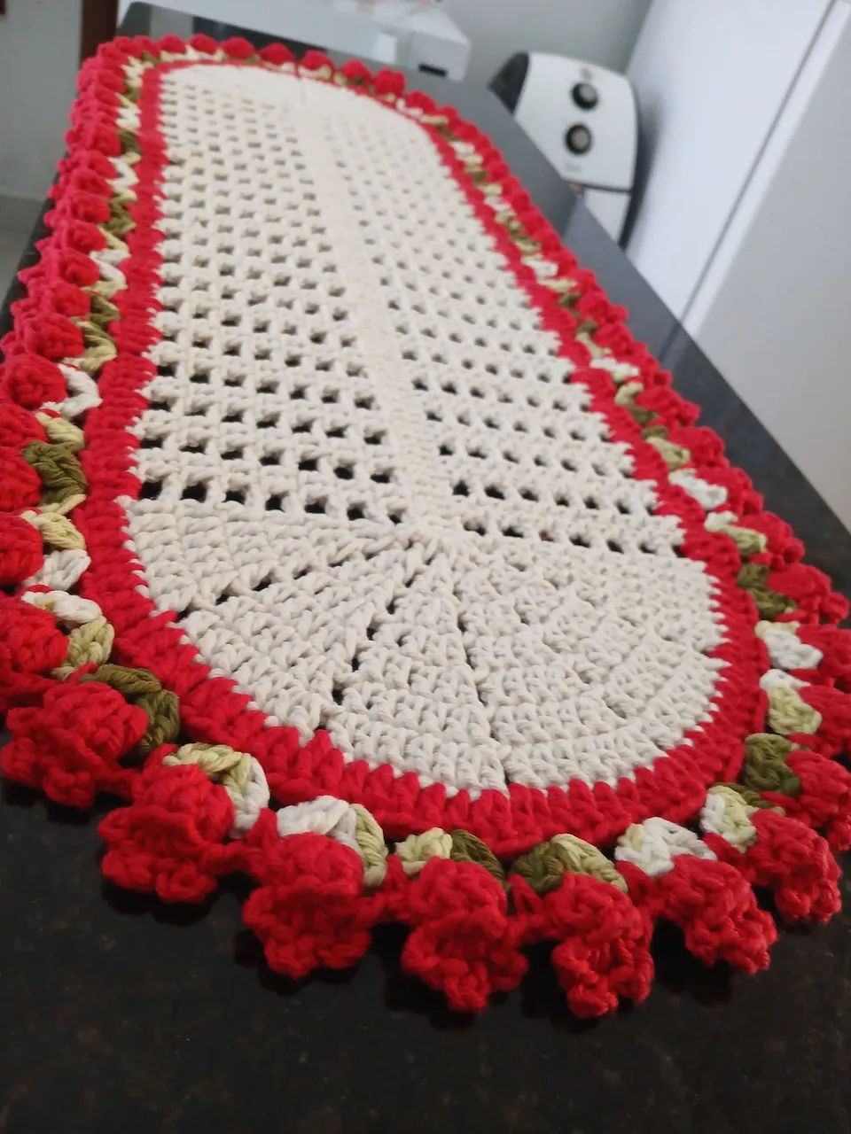 Mesa posta crochê  - Foto 3