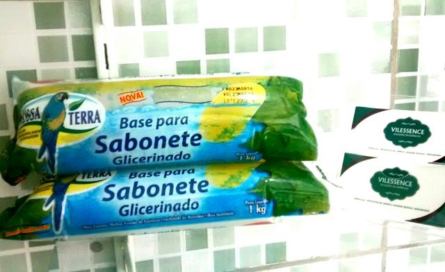 Base glicerinada em barra para fazer sabonete