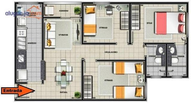 Excelente apto 3 dorms - 66m - parque industrial - Foto 13