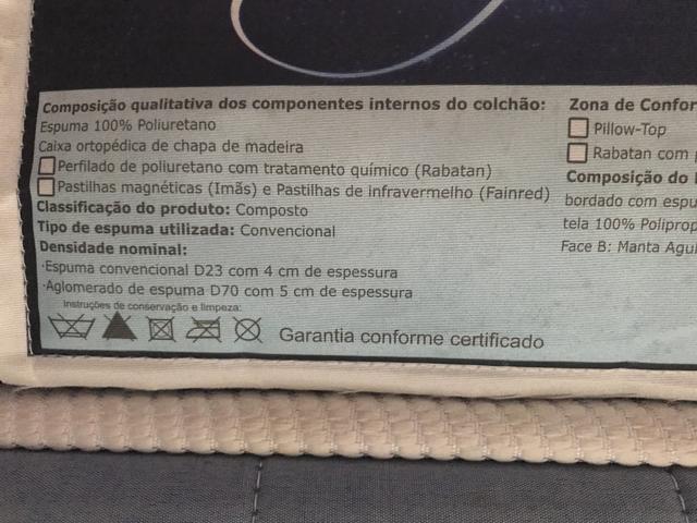 Colchão ortopédico por sofá retrátil - Foto 6