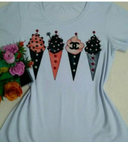 T-shirts Novas - Foto 5