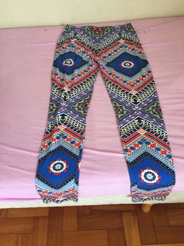 Calça estampada