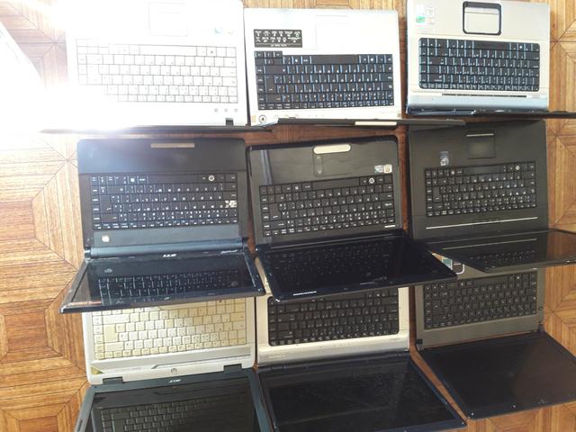 Notebooks para retirada de peças