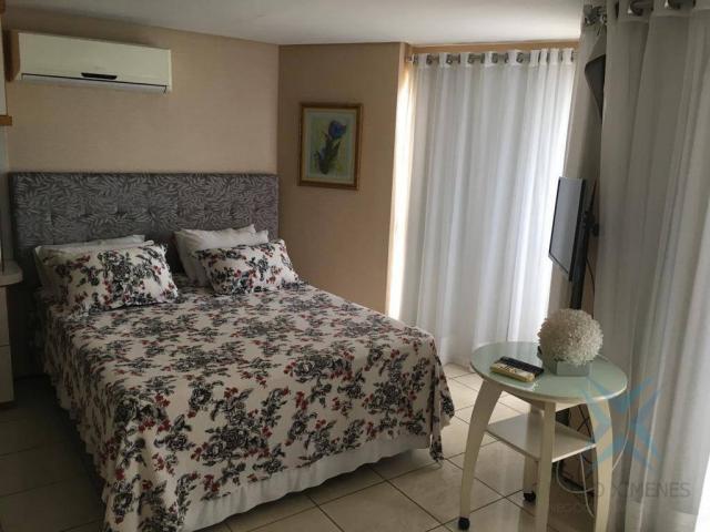 Apartamento com 1 dormitório à venda, 50 m² por r$ 350.000 - mucuripe - fortaleza/ce - Foto 2