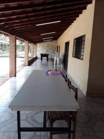 Chácara com 2 dormitórios para alugar, 1000 m² por R$ 2.200/mês - São Benedito da Capelinh - Foto 8